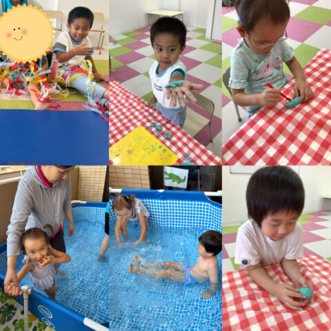 プール☆粘土