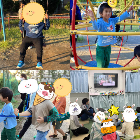 ⛅公園での避難訓練をしました！（雷雨・竜巻想定）🌪️