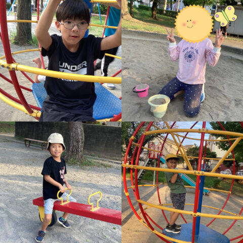 ぐるぐる公園🌳🌈