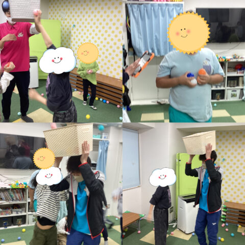 玉入れ🏃✨メッセージカード✏️