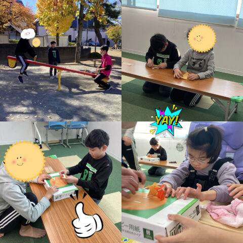 避難訓練⚡とんとん相撲✨