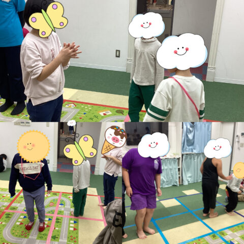 9マス鬼ごっこ🟥🟩🟦