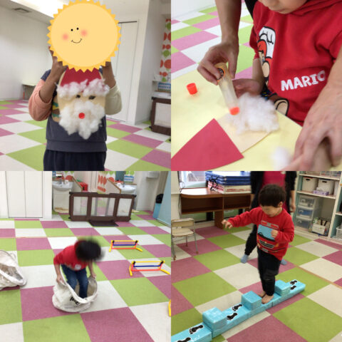 お買い物サーキットとサンタさん🎅