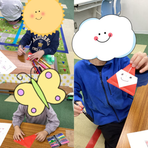 サンタさんの折り紙🎅✨