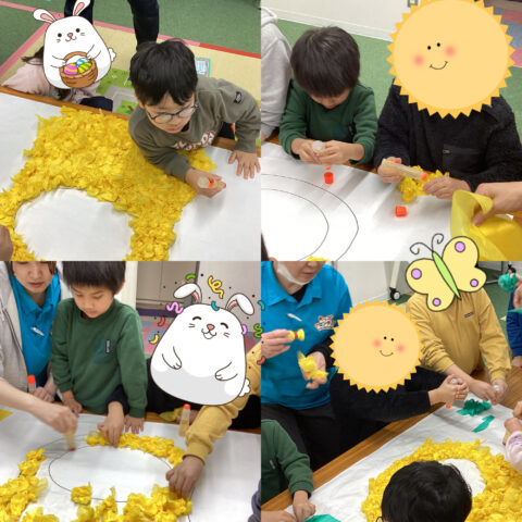 🎍だるまの製作🎍