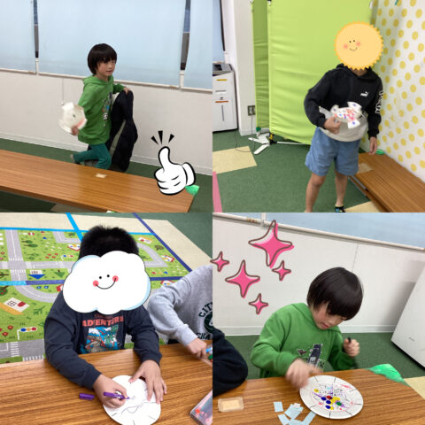 紙皿ブーメラン✨✂️