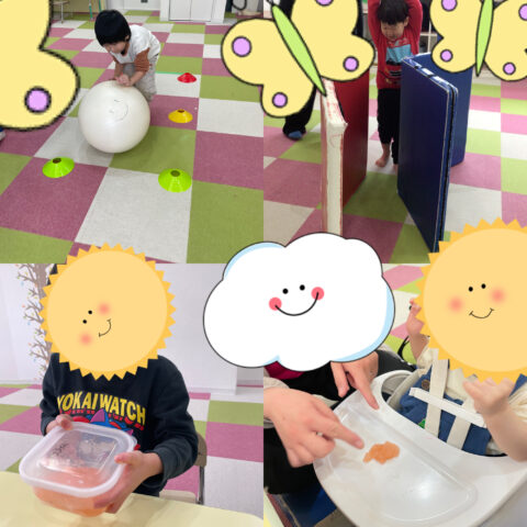 ⭐ぶつからないように行ってみよう！⭐