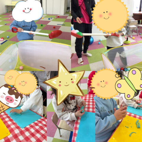 雪かき⭐粘土【ハート】