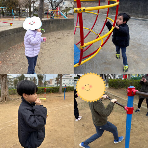 公園遊び🌳☀️