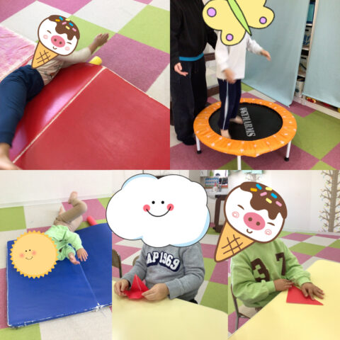 サーキット、折り紙