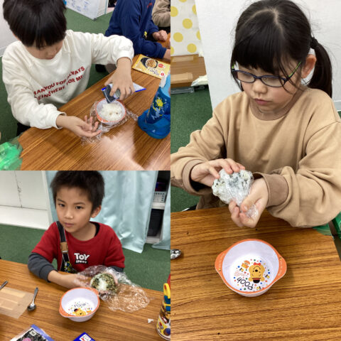 ボール投げ得点ゲーム✨おにぎり作り🍙