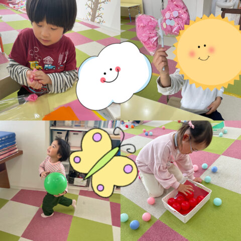 🔴🟠🔵色分けボール🟡🟢⚪