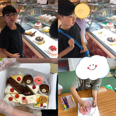 シャトレーゼに買い物＆夏祭り製作🍰🏮