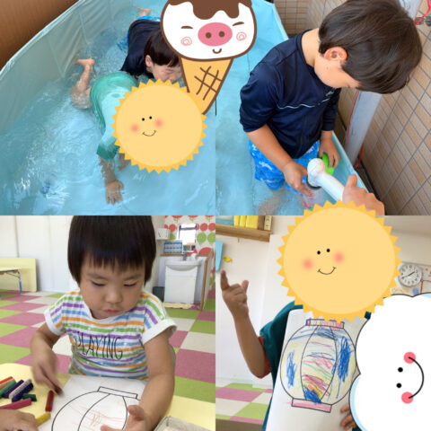 ⭐🐋今日もプールをしたよ🐬⭐