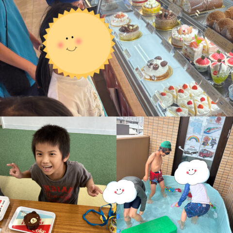 🍰 シャトレーゼにお買い物＆プール 🏊‍♂️🌞