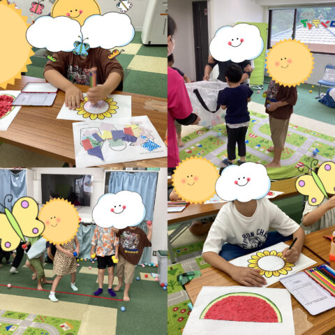 室内で楽しむ夏のアクティビティ🌻🎈
