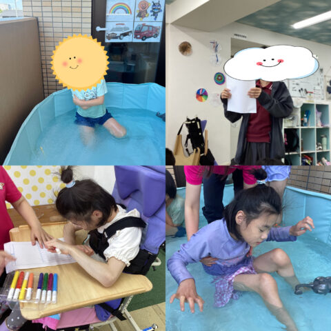 プール＆夏休み絵日記✨✨