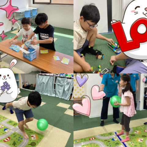 ✨台風のあとも元気なキッズの仲間たち✨