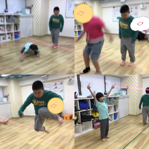 縄遊び🐸