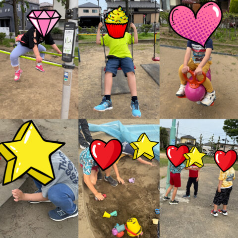 公園へ行ったよ⭐︎