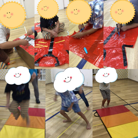 体力測定⭐︎縁日の準備