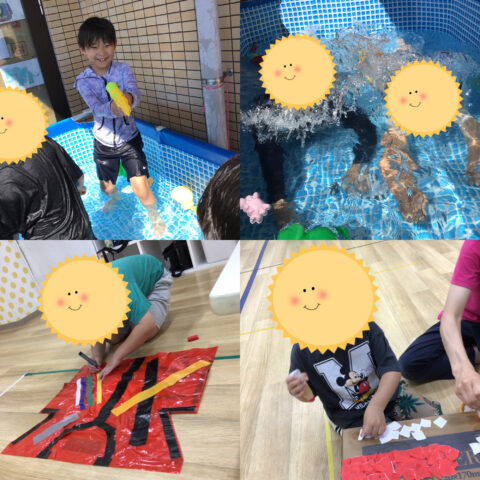 夏休み製作☆プール