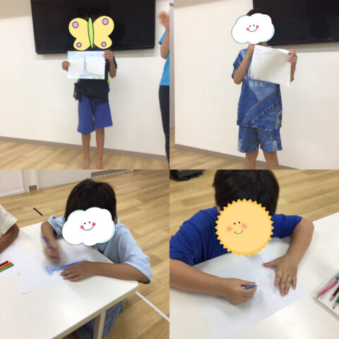 夏休みの思い出を描こう⭐︎