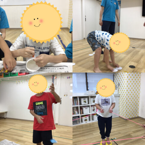 カードめくり☆けん玉作り☆バランスゲーム