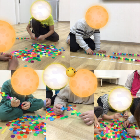 ジスターを長くつなげよう☆