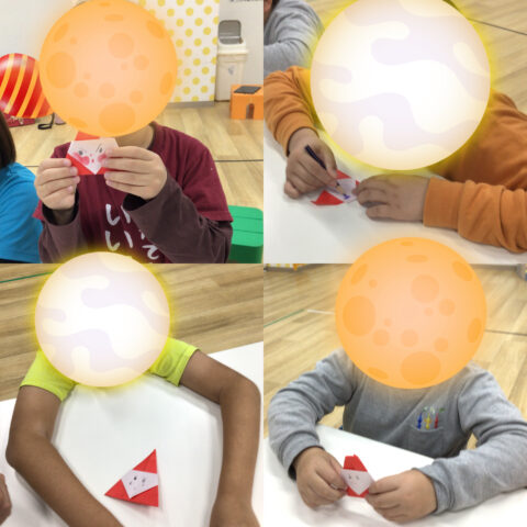 折り紙「サンタクロース」☆