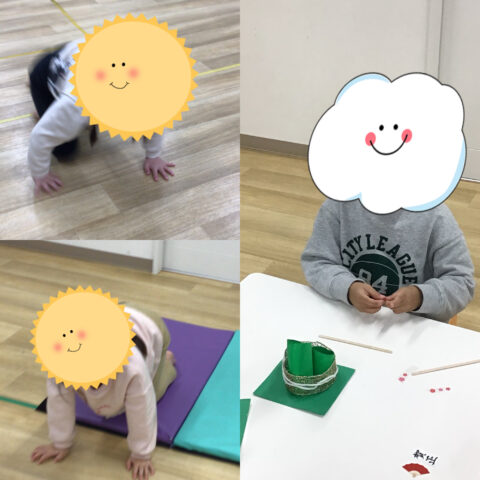 ☆なりきり動物・門松製作☆