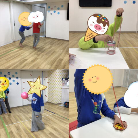 指先の活動＆ドッジボール