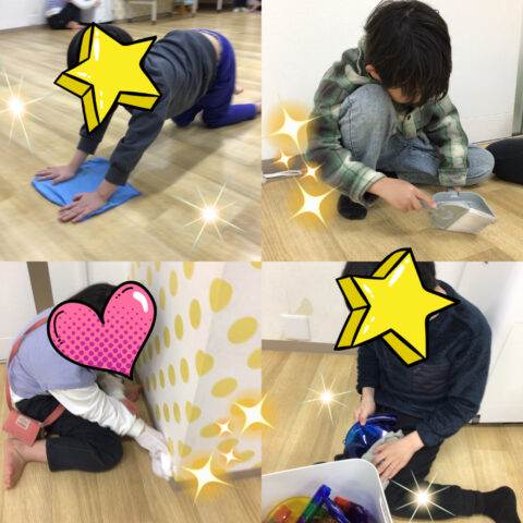 キッズピカピカ大作戦☆