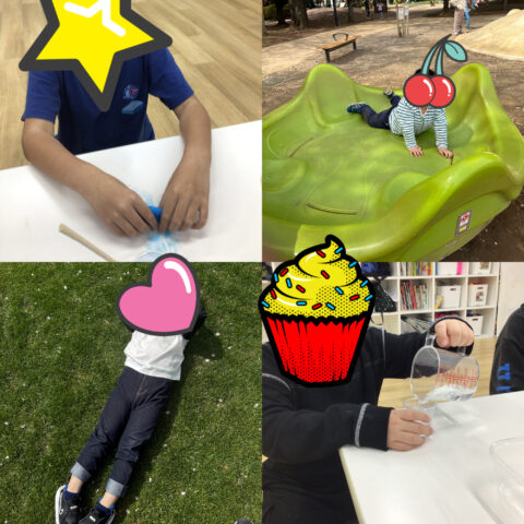 公園♪スライム作り