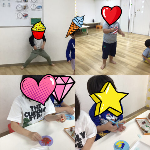 かたつむり制作☆ダンス