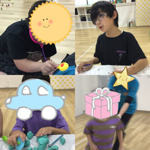 しっぽ取りゲーム・だるまさんの一日