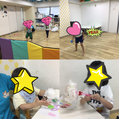 ボール◎わたあめ制作