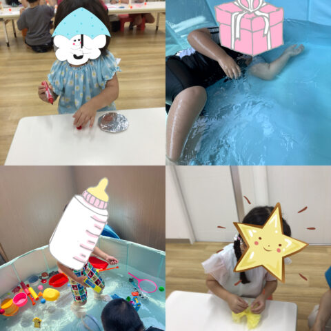 花火製作☆プール
