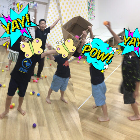 ☆ダンシング玉入れ☆