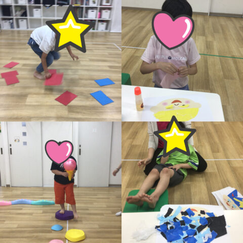 サーキット★ちぎり絵★ひっくり返しゲーム